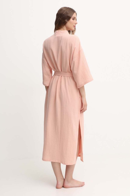 UGG szlafrok bawełniany 1152748 różowy SS24