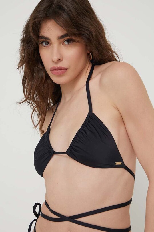 Odzież Armani Exchange biustonosz kąpielowy 943068.4R627 czarny