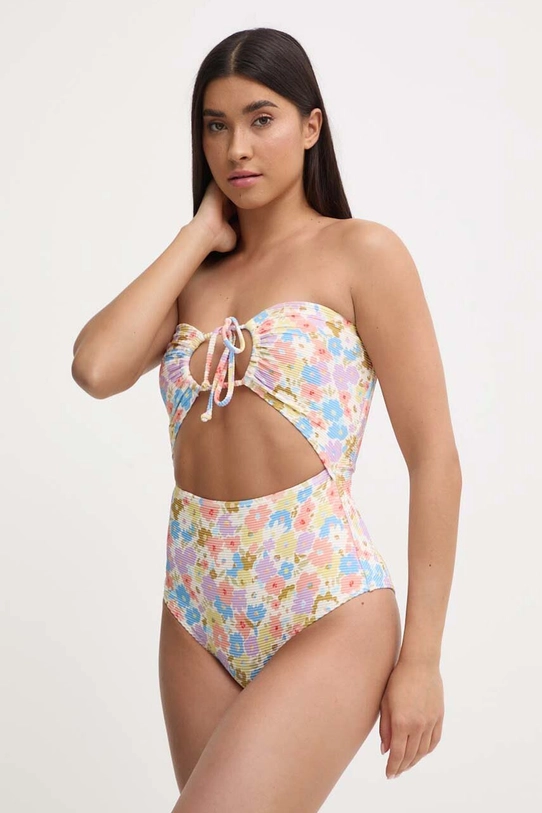 Billabong costum de baie dintr-o bucată Dream Chaser cu balene multicolor ABJX100234