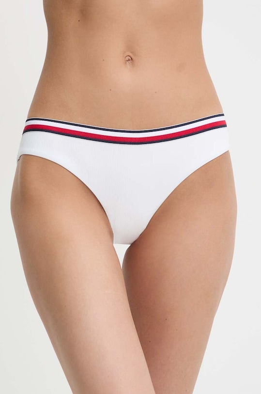 Μαγιό σλιπ μπικίνι Tommy Hilfiger κάτω μέρος λευκό UW0UW05402