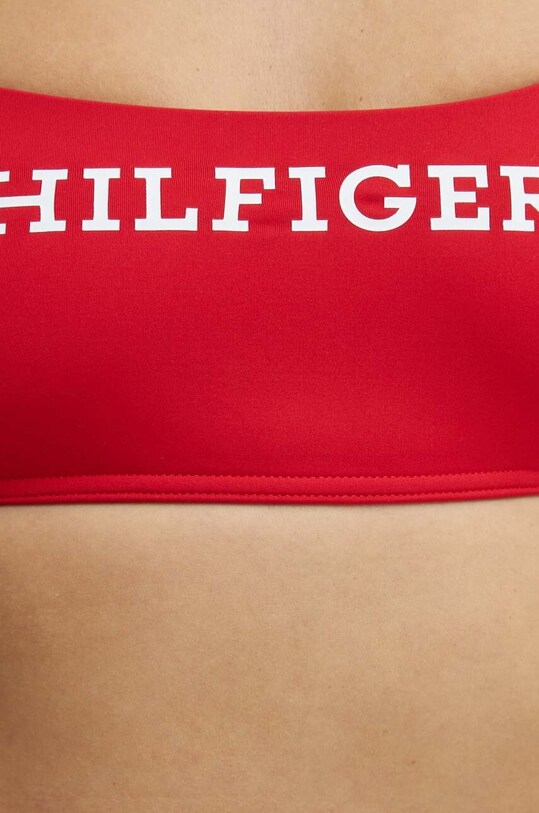 Plavková podprsenka Tommy Hilfiger červená UW0UW05302