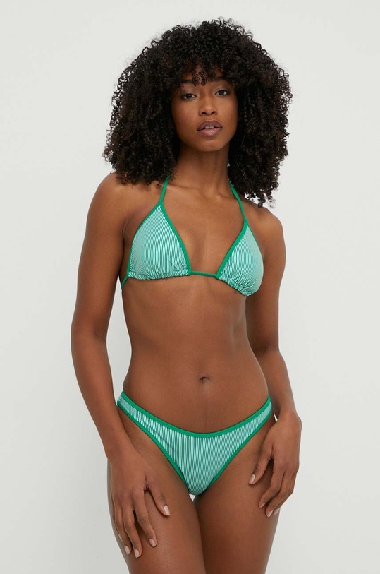 Tommy Hilfiger biustonosz kąpielowy UW0UW05314 zielony SS25