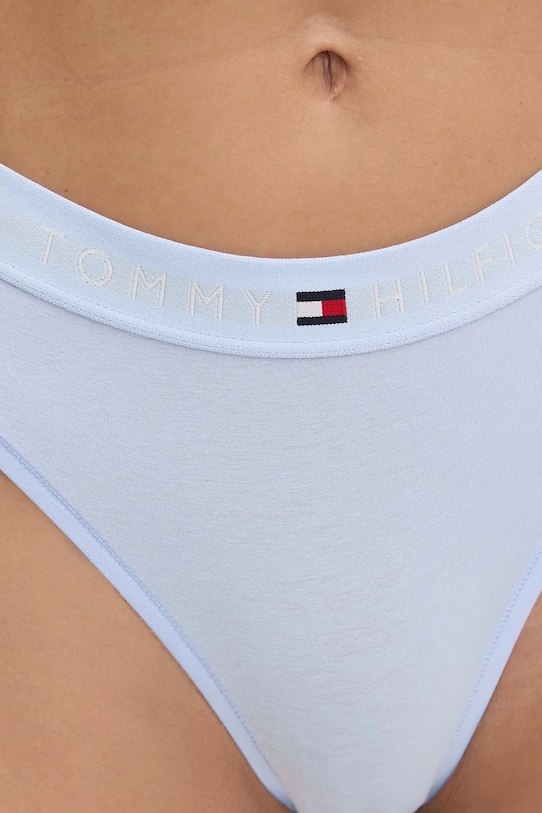 Tommy Hilfiger stringi niebieski UW0UW04146
