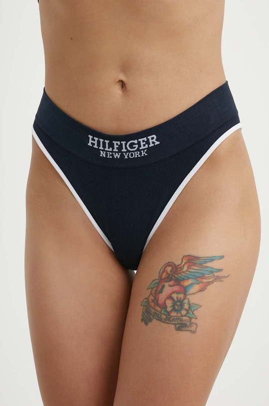 Nohavičky Tommy Hilfiger nohavičky tmavomodrá UW0UW05339