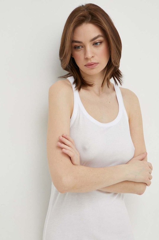 Odzież Tommy Hilfiger koszula nocna UW0UW05198 biały