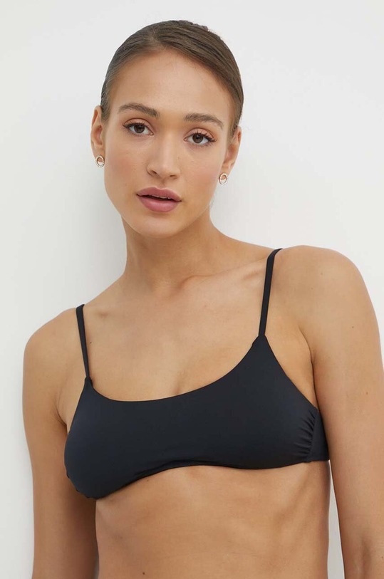 Plavková podprsenka United Colors of Benetton vrchný čierna 3P5H5R1MQ