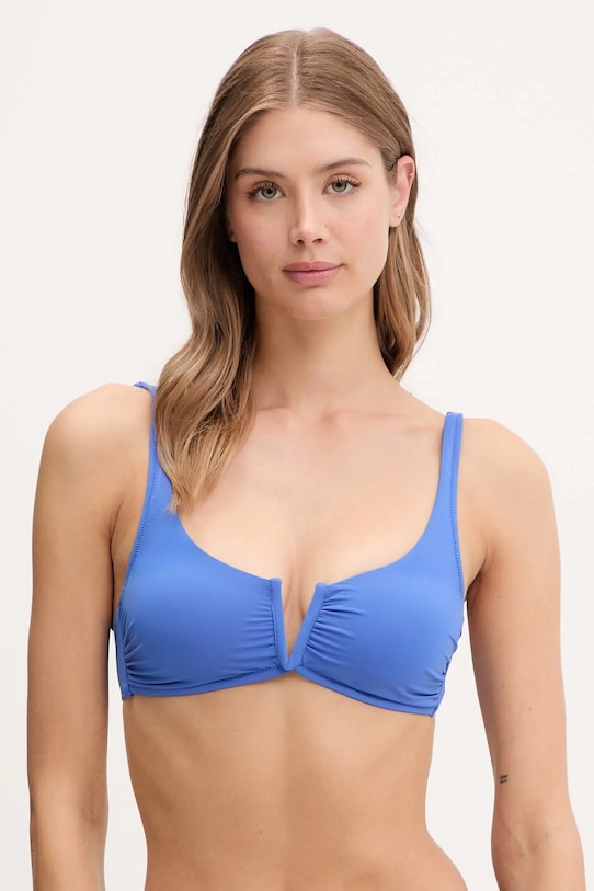 Купальный бюстгальтер United Colors of Benetton немного упрочнённая фиолетовой 3P5H5R1JZ