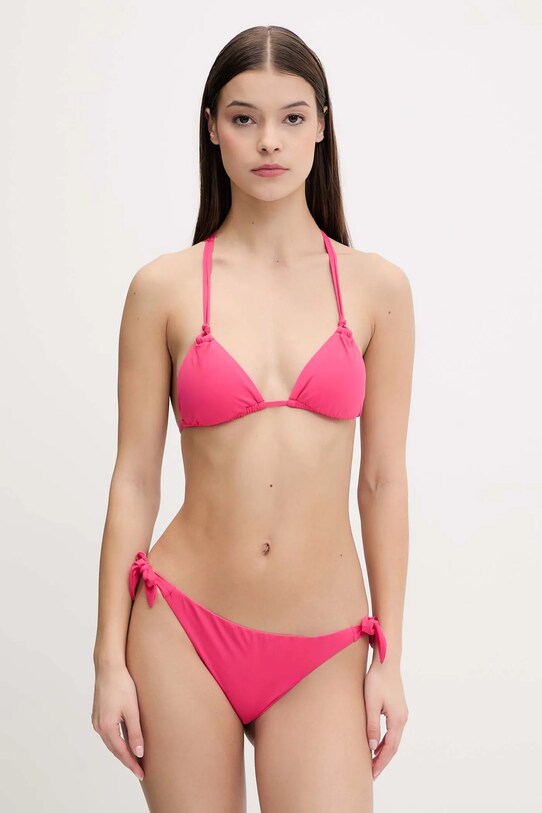 United Colors of Benetton biustonosz kąpielowy 3P5H5R04A różowy SS25
