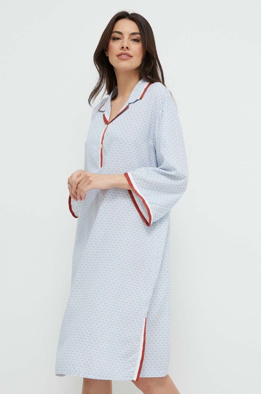 United Colors of Benetton koszula nocna 41HH3C003 niebieski SS24