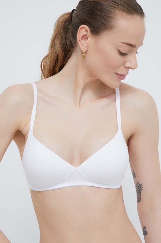 United Colors of Benetton biustonosz dzianina biały 3OP81R00E