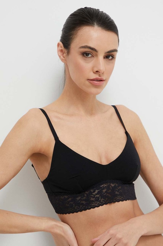 Бюстгальтер United Colors of Benetton трикотаж чорний 3ZQM1R00V