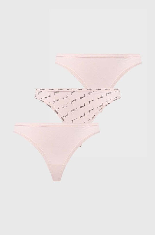 Tange Guess 3-pack pletivo roza O4GG23.K6YW1