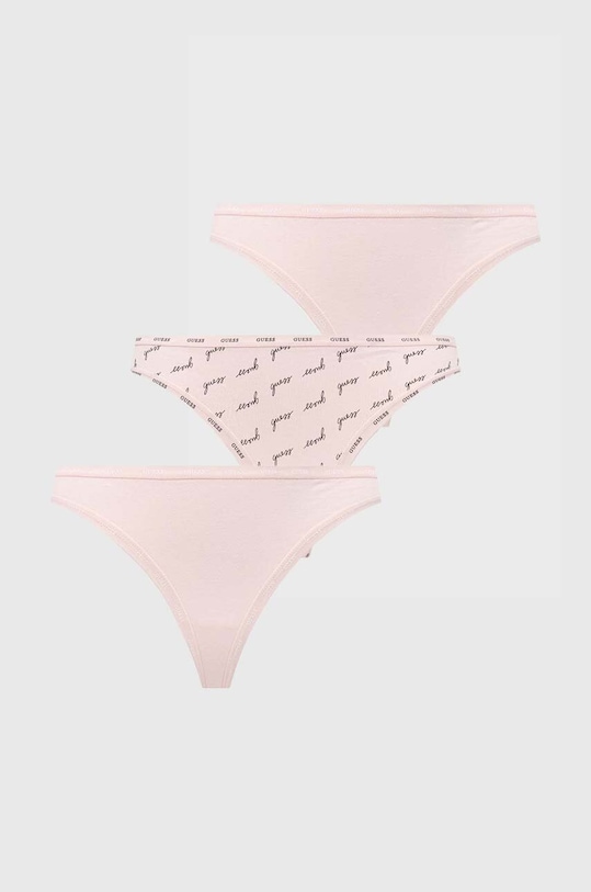 Tange Guess 3-pack pletivo roza O4GG23.K6YW1