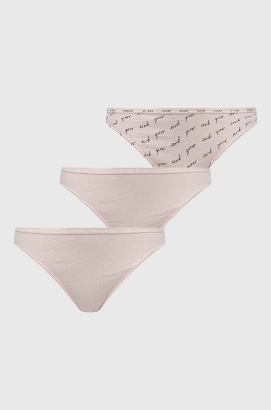 Guess figi 3-pack wzorzyste różowy O4GG25.K6YW1