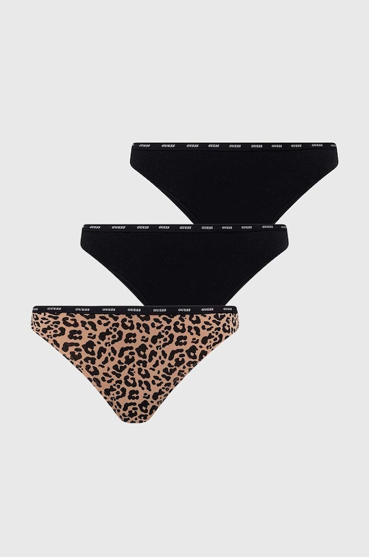 Guess figi 3-pack wzorzyste czarny O4GG25.K6YW1