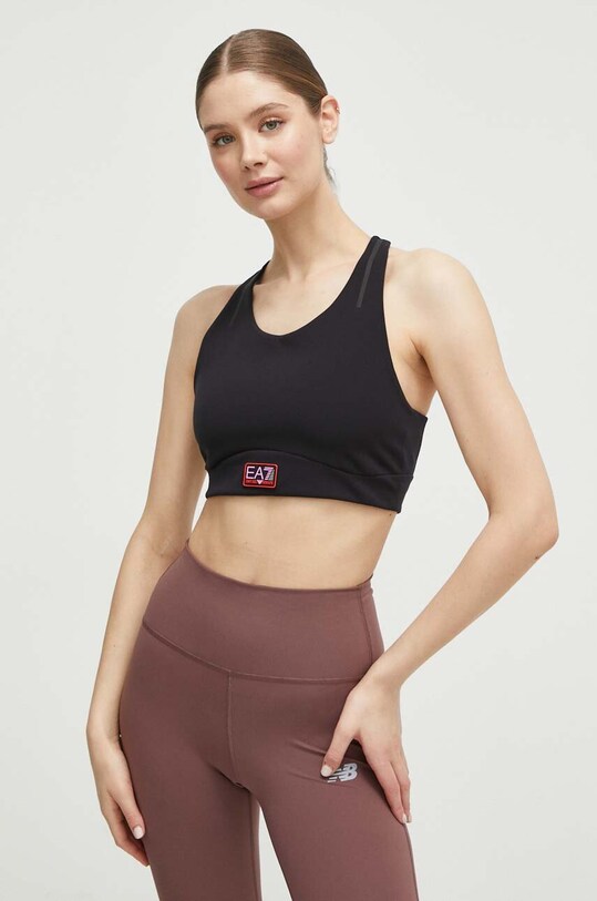 Спортивний бюстгальтер EA7 Emporio Armani TJTFZ.3DTH54.1200 чорний SS24