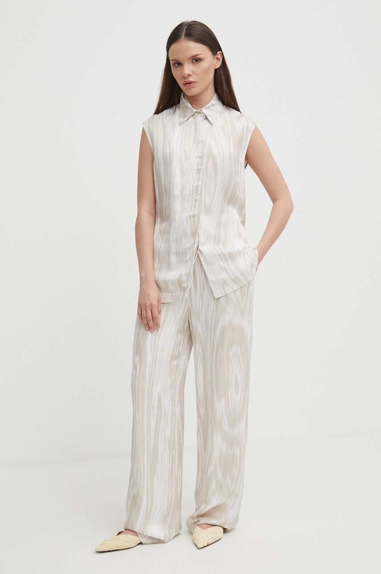 Calvin Klein nadrág K20K206609 bézs SS24