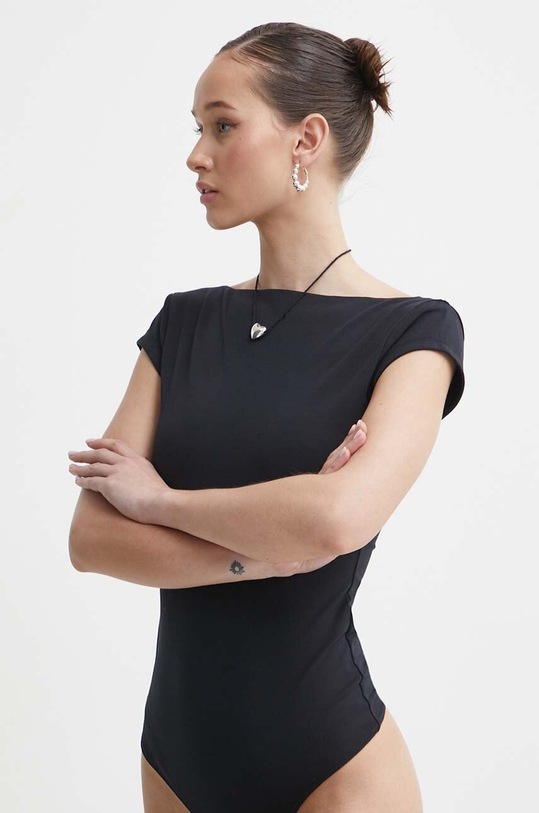 Κορμάκι Abercrombie & Fitch μαύρο KI139.4241.900