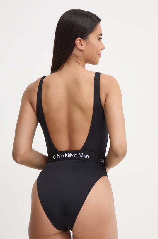 Calvin Klein jednoczęściowy strój kąpielowy KW0KW02357 czarny SS24