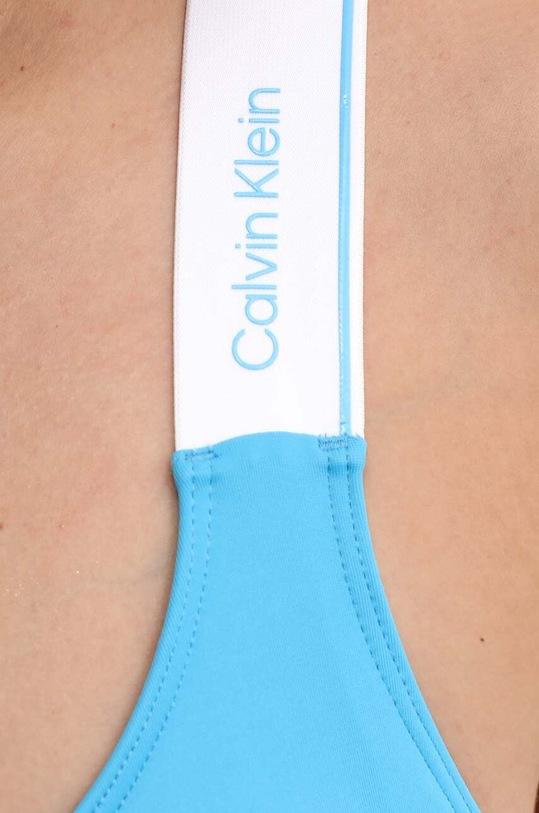 Jednodílné plavky Calvin Klein KW0KW02422 modrá