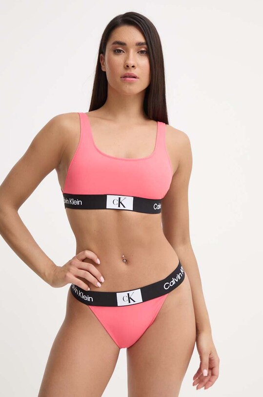 Odjeća Kupaće gaćice Calvin Klein KW0KW02351 roza