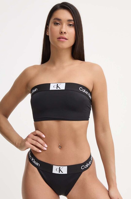 Ρούχα Μαγιό σλιπ μπικίνι Calvin Klein KW0KW02351 μαύρο