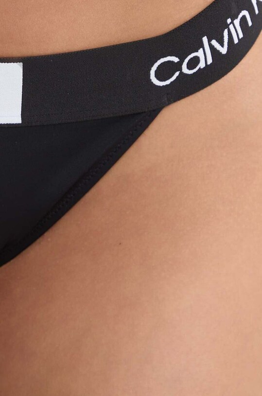 Μαγιό σλιπ μπικίνι Calvin Klein μαύρο KW0KW02351