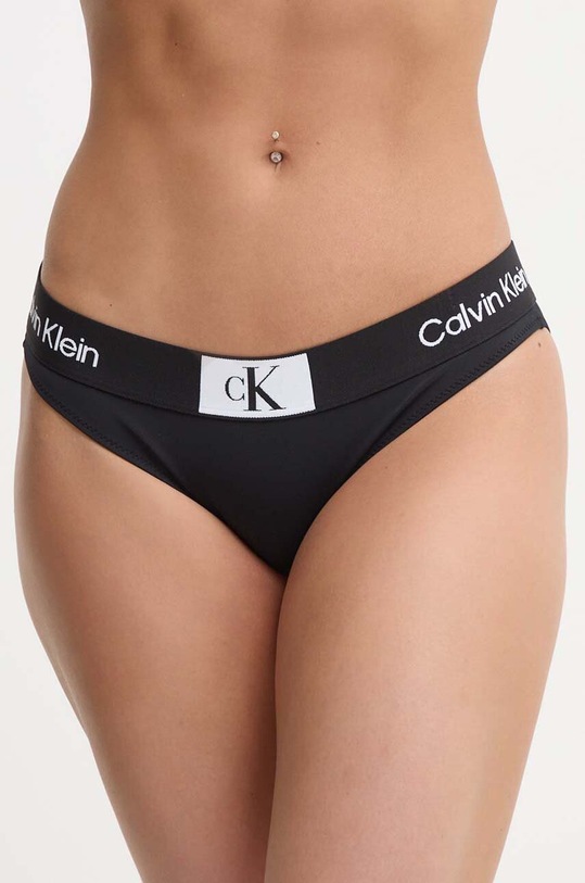 Calvin Klein figi kąpielowe dół czarny KW0KW02353
