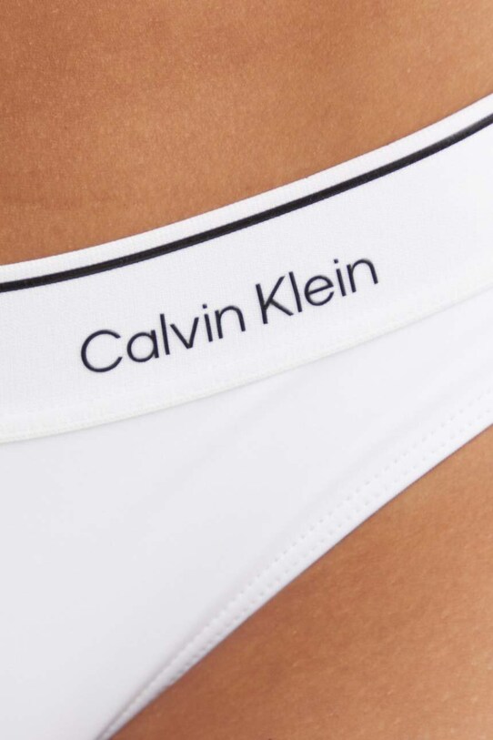 Дрехи Долнище на бански Calvin Klein KW0KW02428 бял