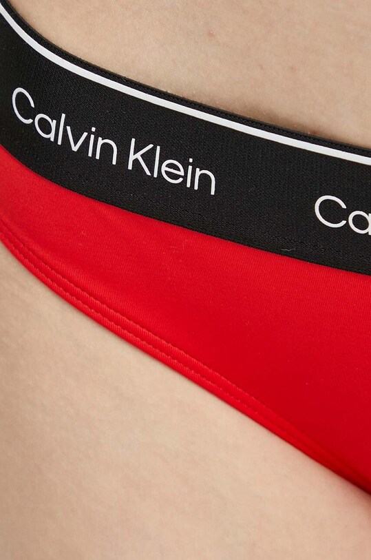 Μαγιό σλιπ μπικίνι Calvin Klein κόκκινο KW0KW02428