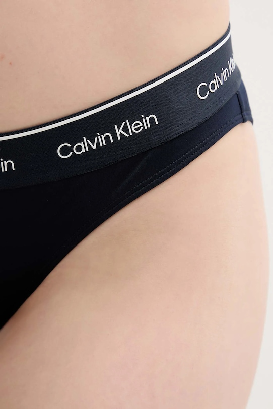 Μαγιό σλιπ μπικίνι Calvin Klein σκούρο μπλε KW0KW02428