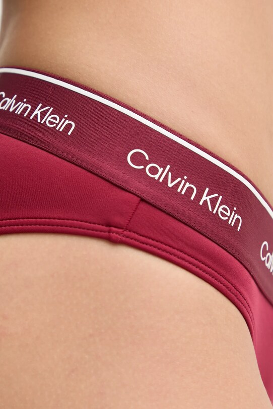 Calvin Klein figi kąpielowe bordowy KW0KW02428