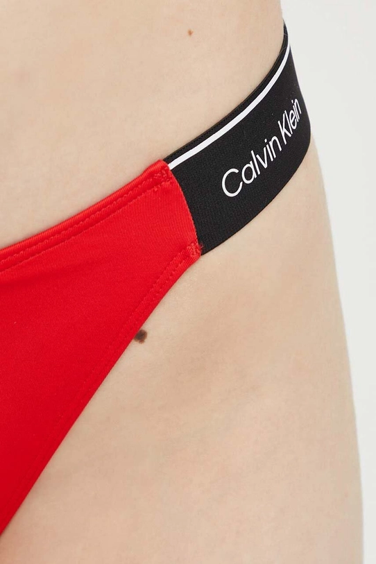 Kupaće gaćice Calvin Klein crvena KW0KW02430