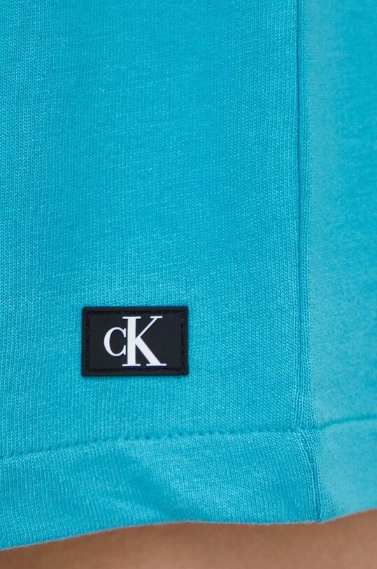 Kratke hlače za na plažo Calvin Klein turkizna KW0KW02441