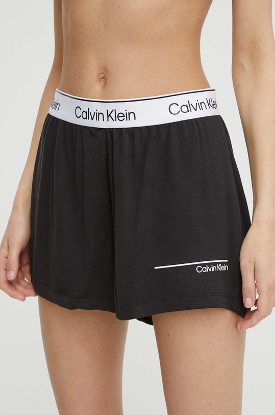 Σορτς παραλίας Calvin Klein μαύρο KW0KW02477