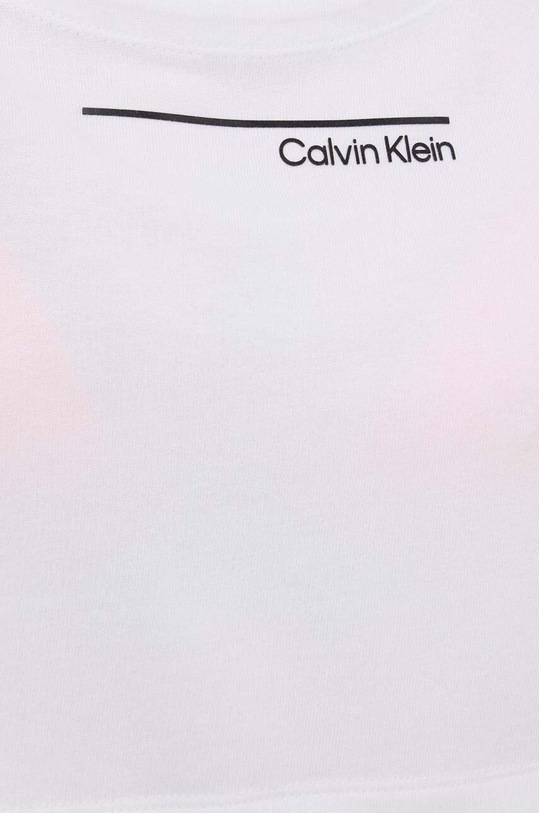 Calvin Klein top de plajă KW0KW02478 alb