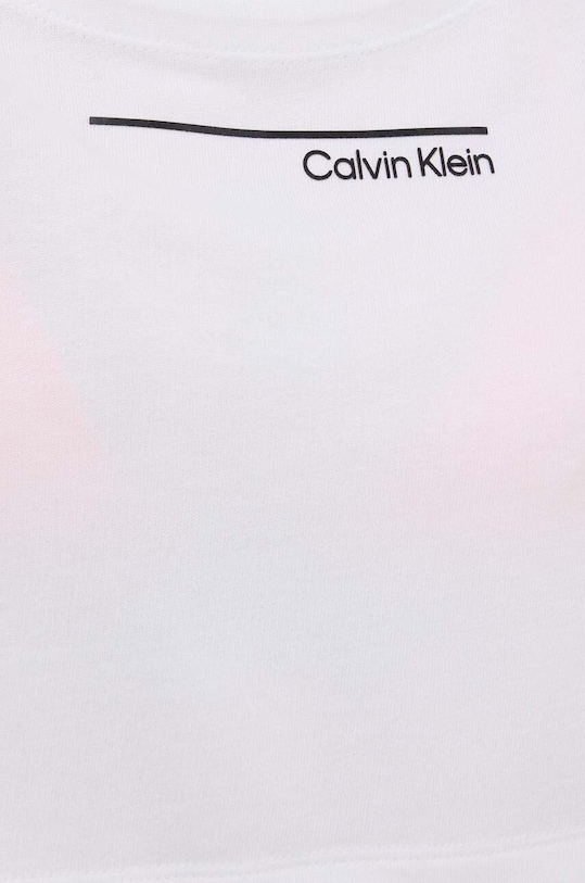 Calvin Klein top de plajă KW0KW02478 alb