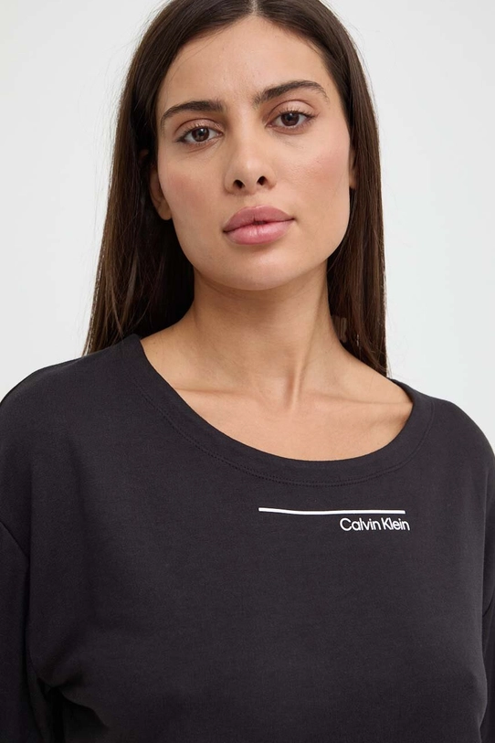 Top za plažu Calvin Klein crna KW0KW02478