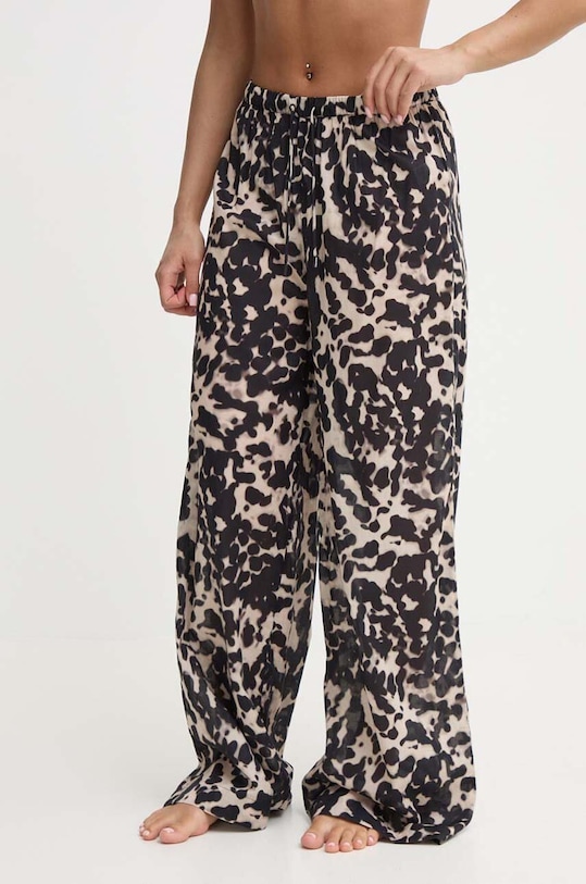 Calvin Klein spodnie piżamowe bawełniane KW0KW02520 multicolor SS24