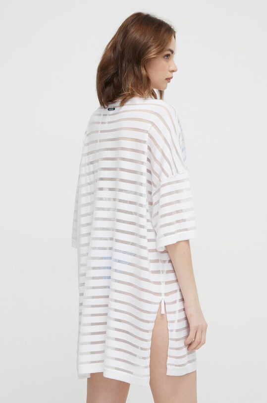 Calvin Klein narzutka plażowa KW0KW02528 biały SS24