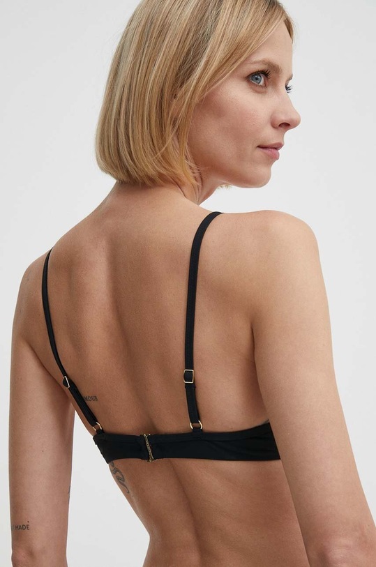 Calvin Klein biustonosz kąpielowy KW0KW02383 czarny SS24