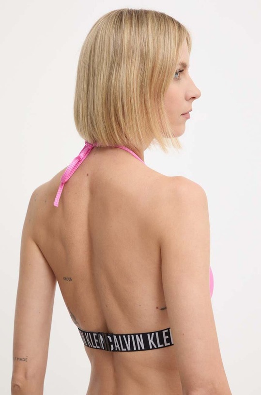 Odzież Calvin Klein biustonosz kąpielowy KW0KW02387 różowy