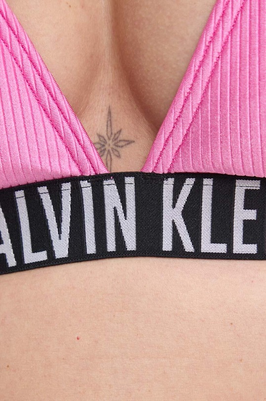 Calvin Klein biustonosz kąpielowy KW0KW02387 różowy