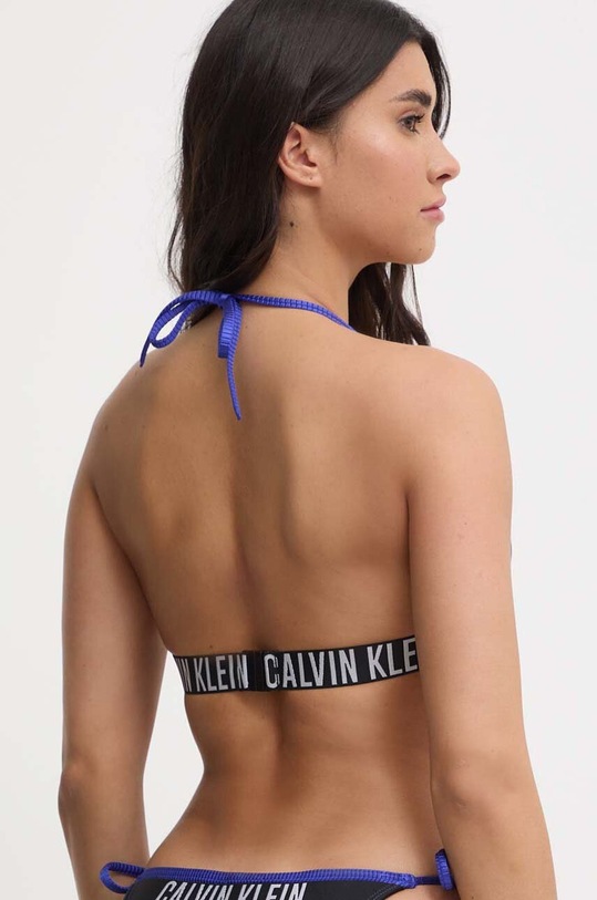 Oblečení Plavková podprsenka Calvin Klein KW0KW02387 modrá