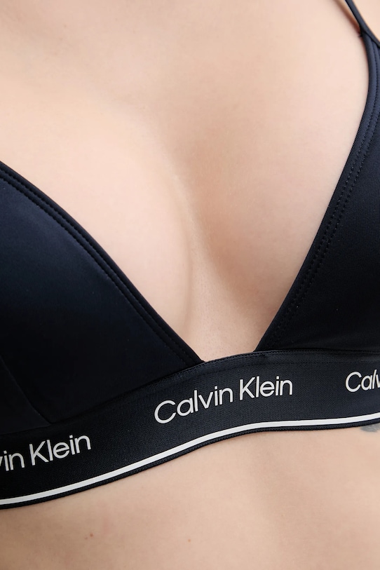 Plavková podprsenka Calvin Klein námořnická modř KW0KW02424