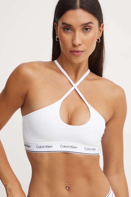 Bikini top Calvin Klein λευκό KW0KW02426
