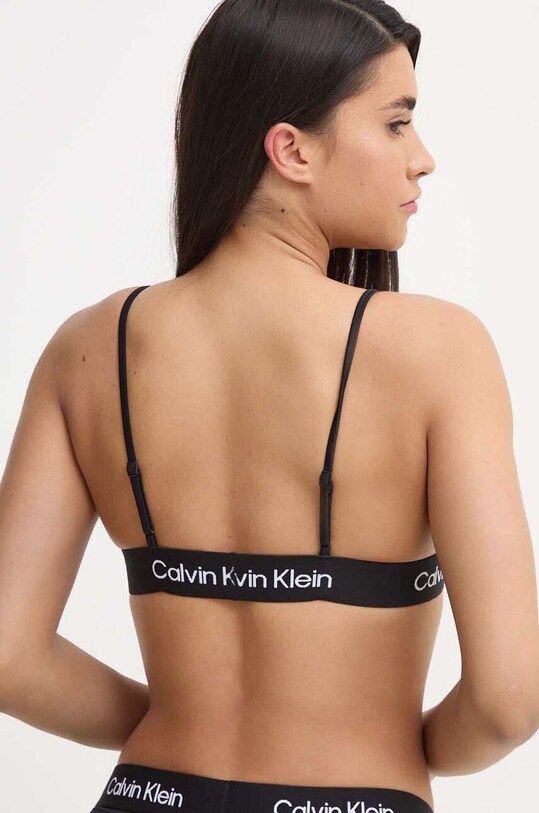 Oblečenie Plavková podprsenka Calvin Klein KW0KW02451 čierna