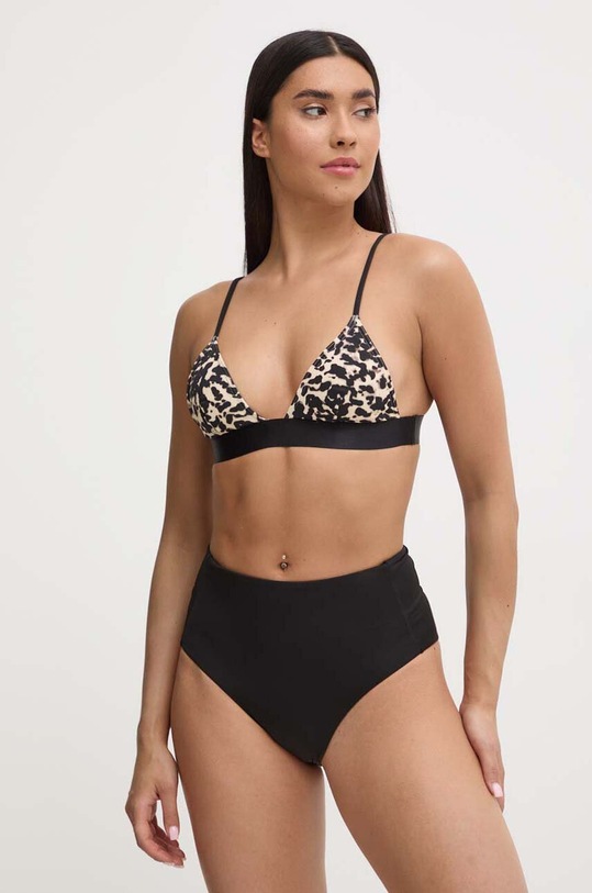 Ρούχα Bikini top Calvin Klein KW0KW02488 μαύρο