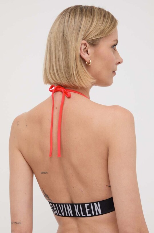 Odzież Calvin Klein biustonosz kąpielowy KW0KW02666 różowy