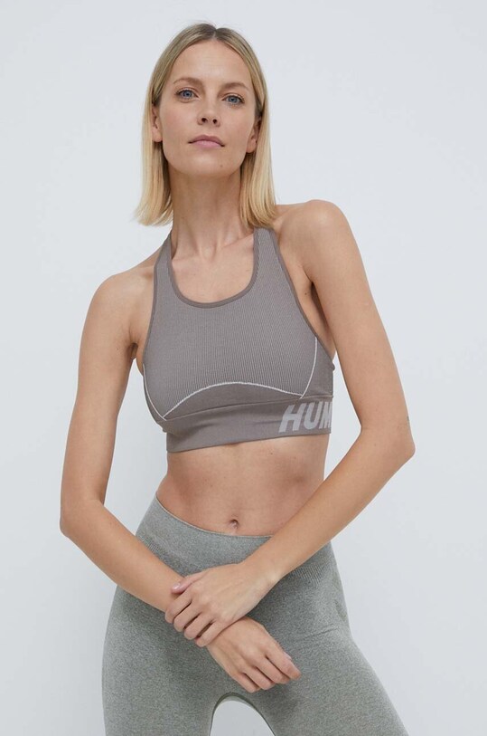 Hummel sutien sport Christel Seamless moale bej 213753